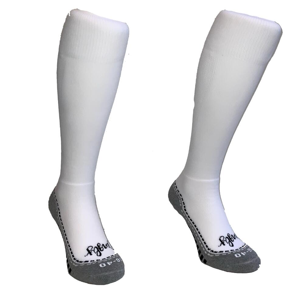 Hingly lange sportsokken 2-pack Wit 2/4