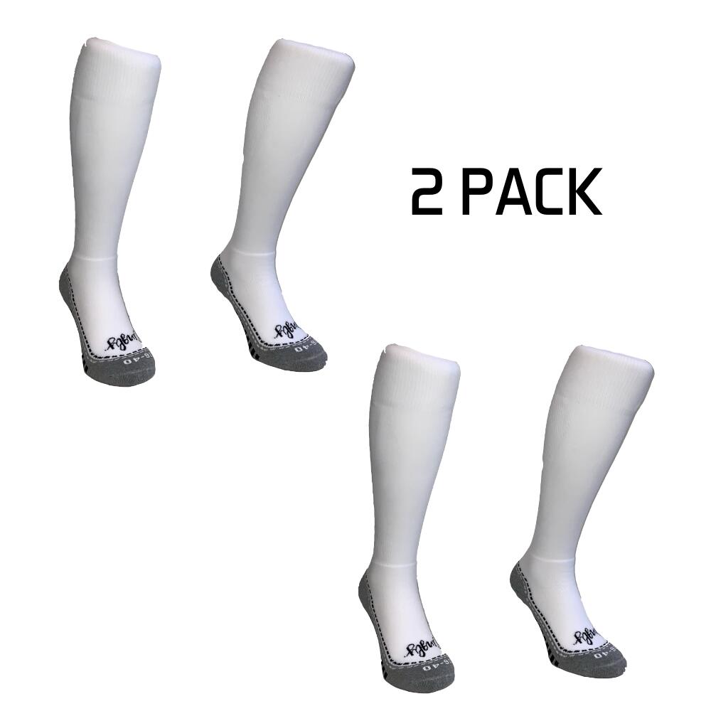 HINGLY Hingly lange sportsokken 2-pack Wit