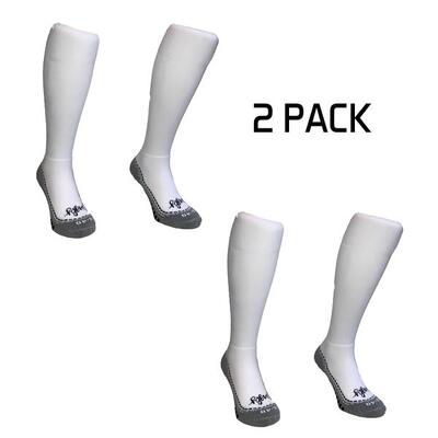 Hingly lange sportsokken 2-pack wit