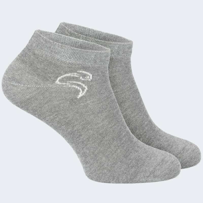 Chaussettes courtes | 3 paires | Femmes et hommes | Anthracite/Gris/Gris clair