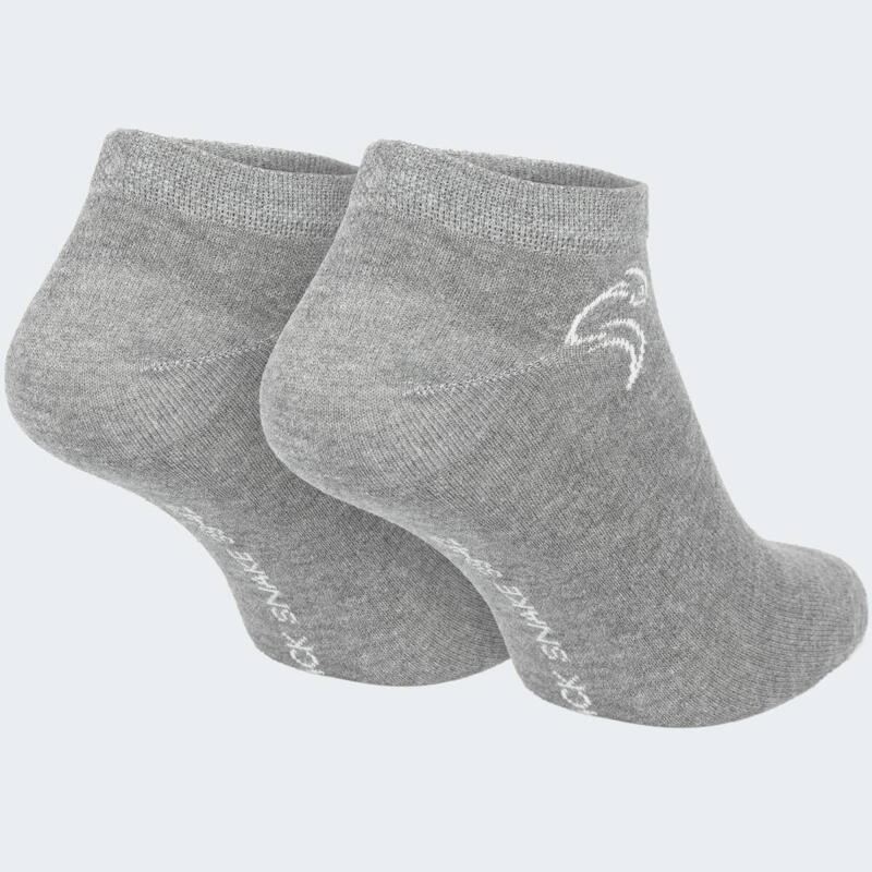 Chaussettes courtes | 3 paires | Femmes et hommes | Anthracite/Gris/Gris clair