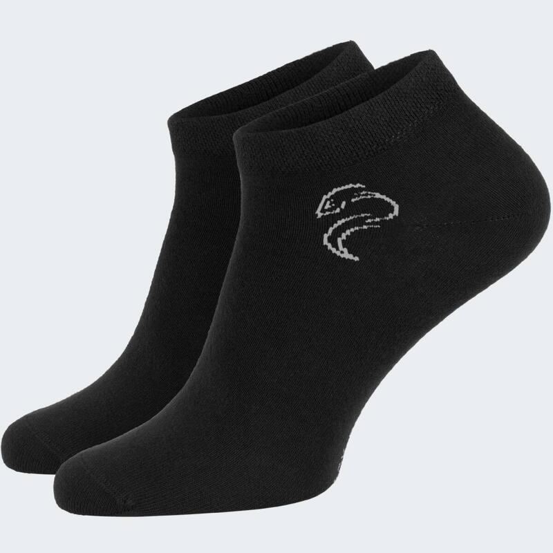 Basic Sneaker Socken | 3 Paar | Damen und Herren | Schwarz