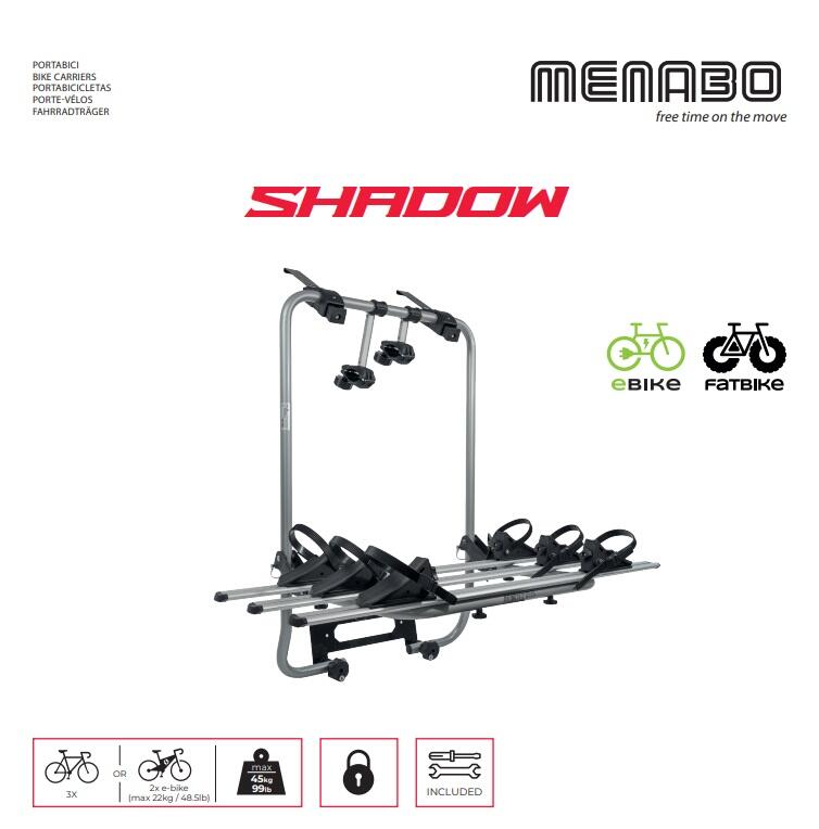 Porta Bici Per Portellone Auto - SHADOW T6 5/8