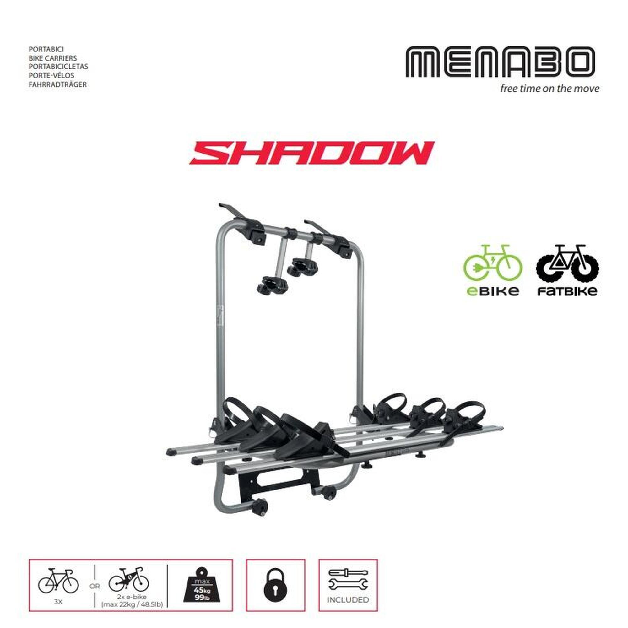 Porta Bici Per Portellone Auto - SHADOW T6