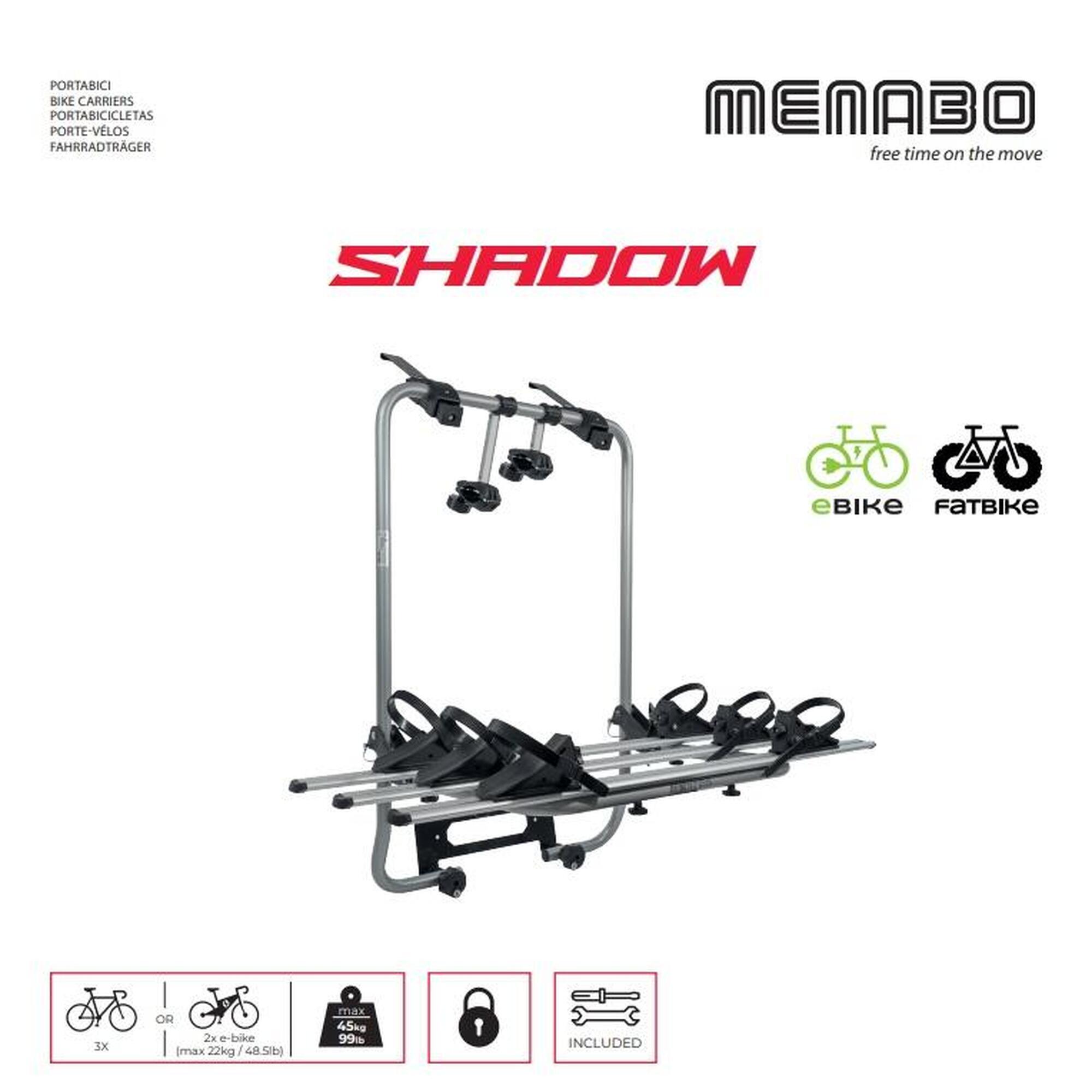 Suport biciclete Menabo Shadow dedicat VW Transporter T6