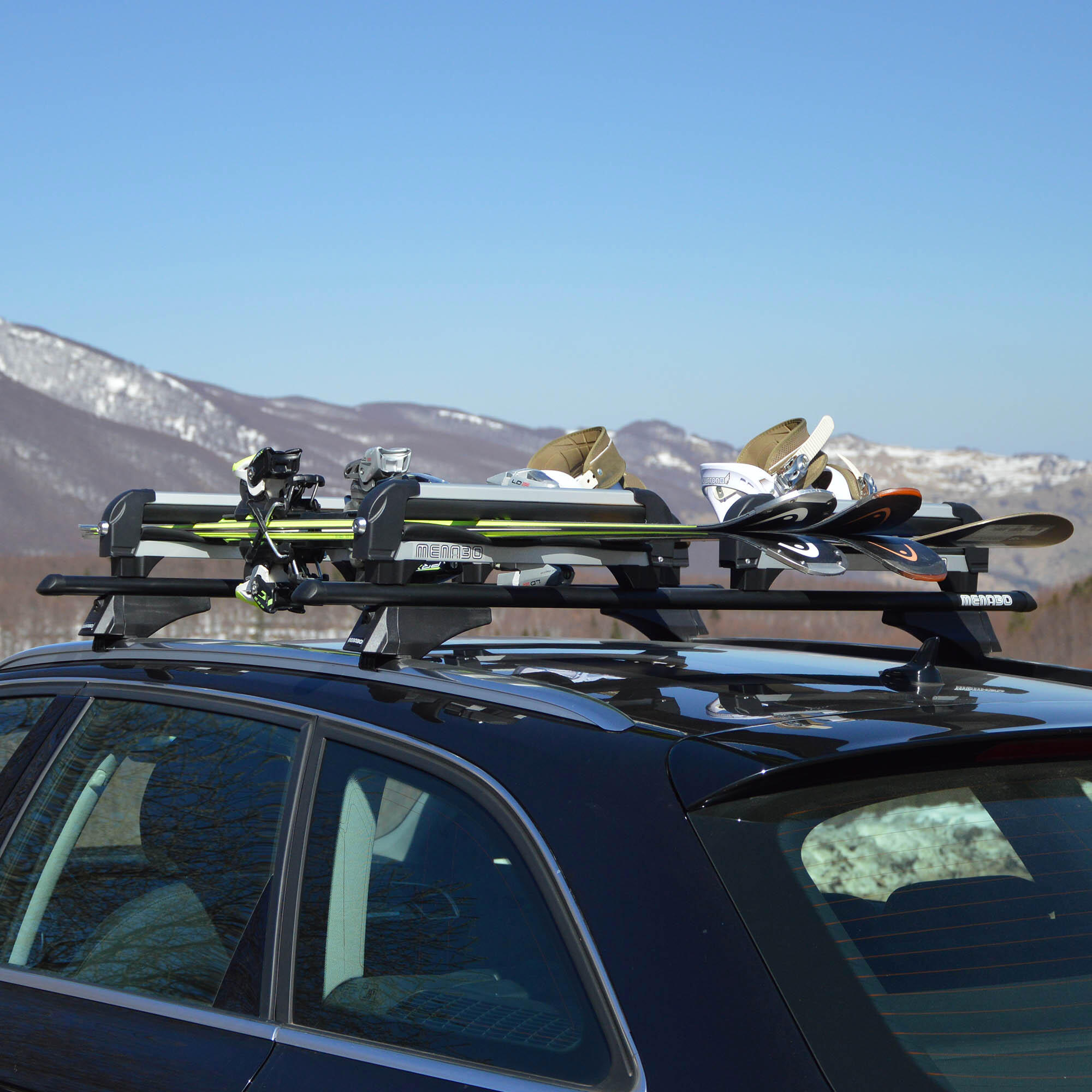 Porte-skis / Porte-snowboard Menabo Iceberg 3/7