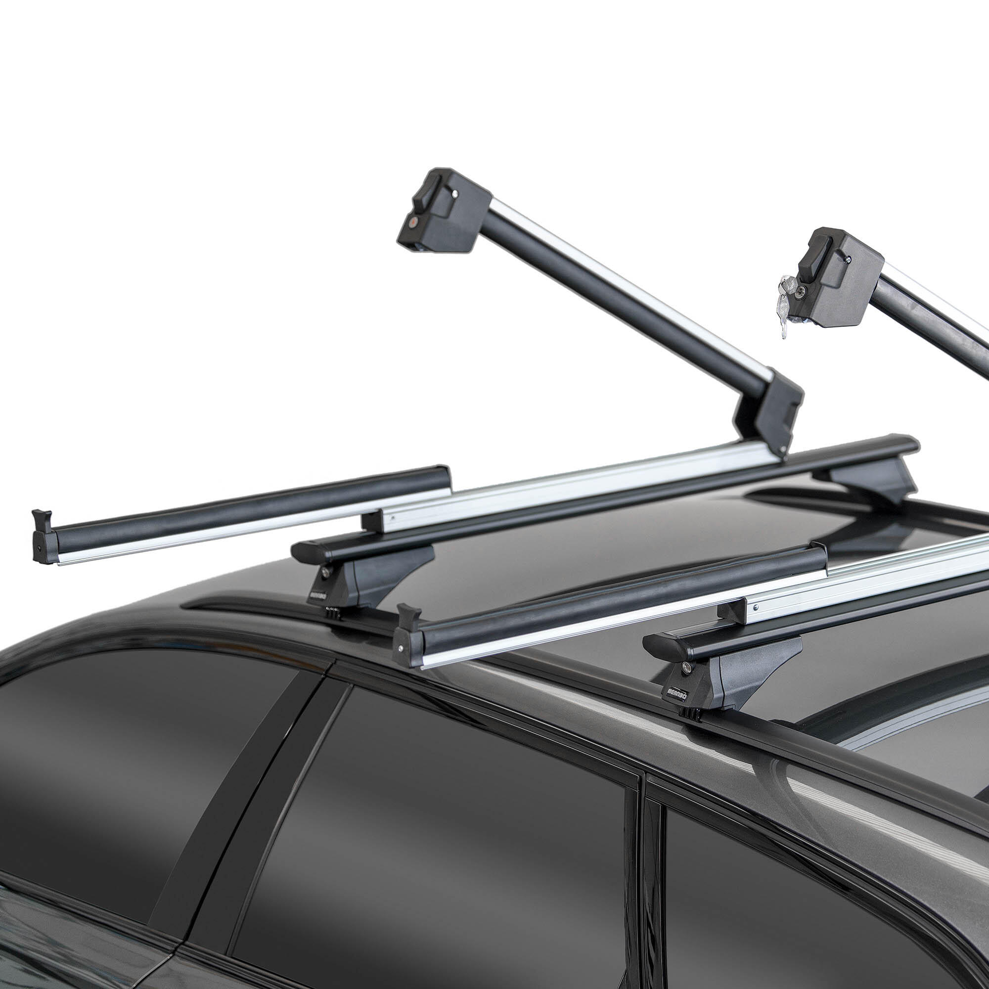 Portasci Universale Mossa Per Barre Portatutto - Nero, Per 3 Sci O 2 Snowboard - Foto 7