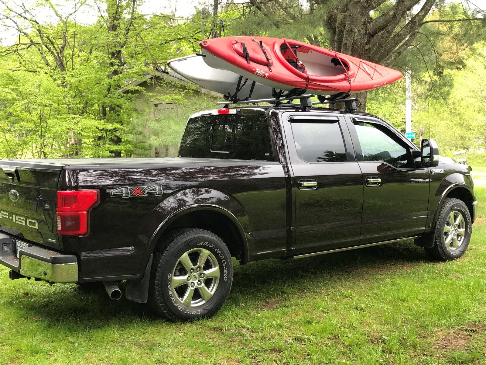 Porta Kayak per Auto da Tetto, Richiudibile, portata fino a 50Kg - NIAGARA 4/8