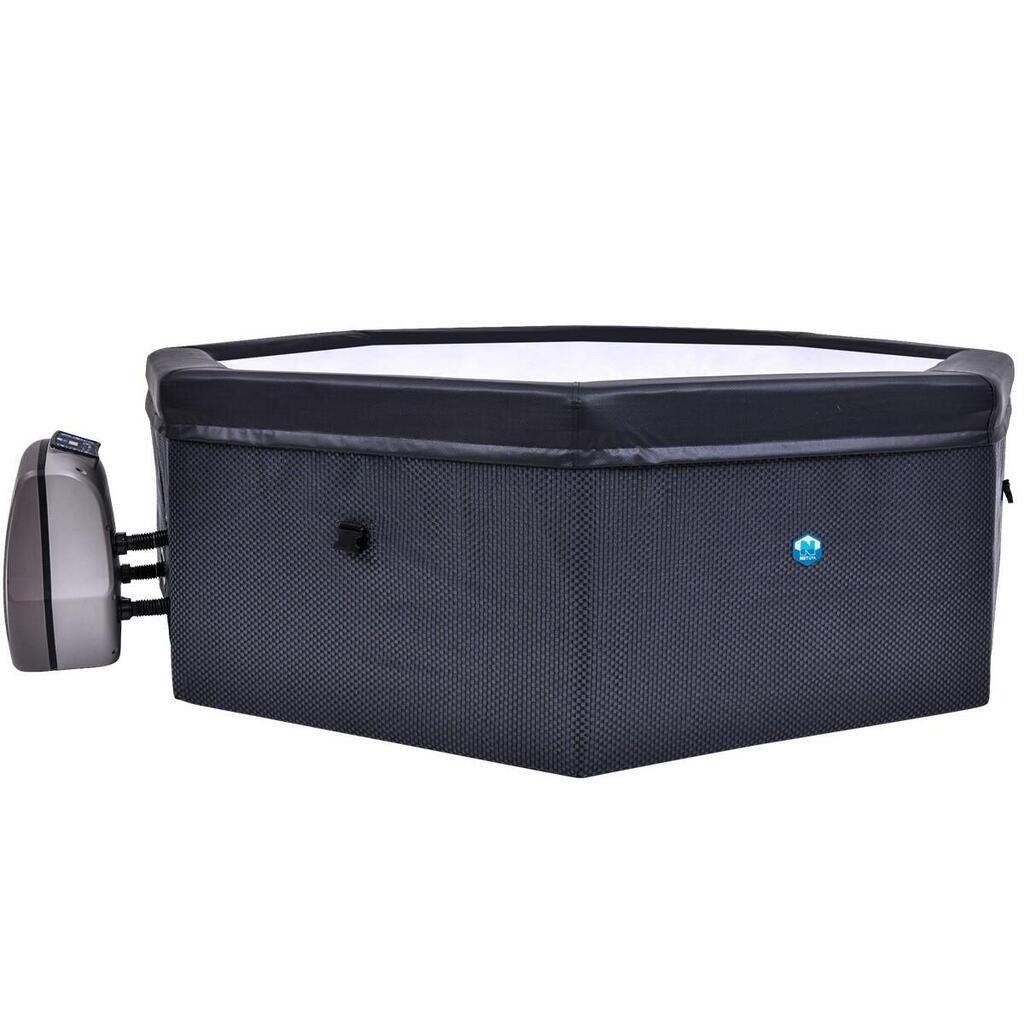 Semi-rigid Octopus Hexagonal Spa for 5 people 193 x 73 cm - Braided PVC