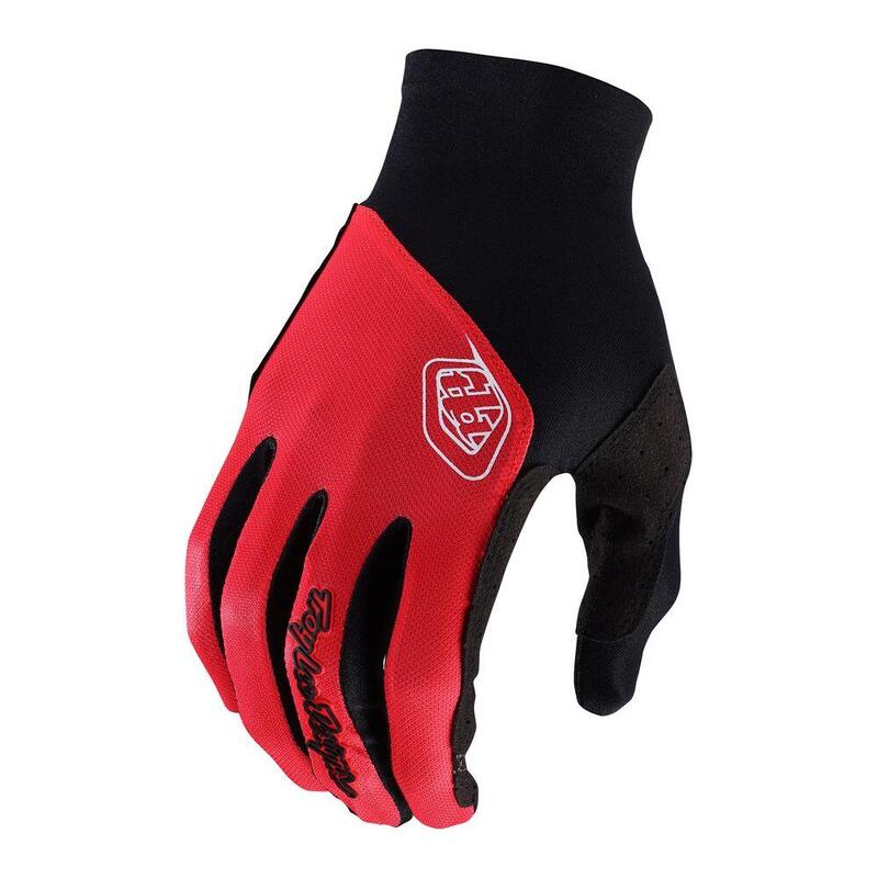 Guanti MTB FLOWLINE MONO ultra ventilati Rosso Uomo