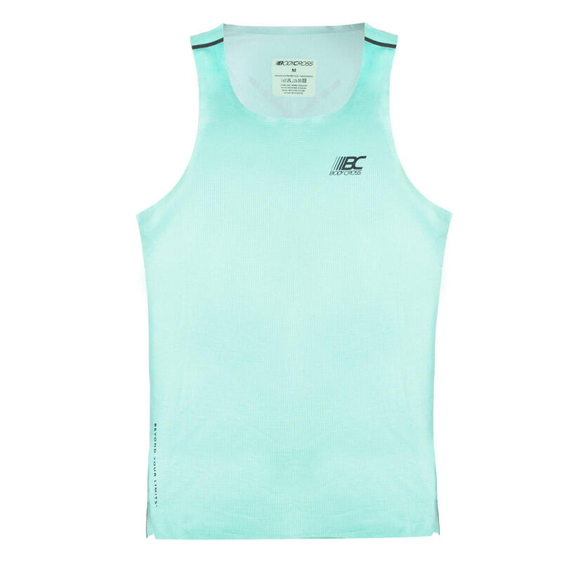 Débardeur de running Aina couture thermocollé - Vert - Femme