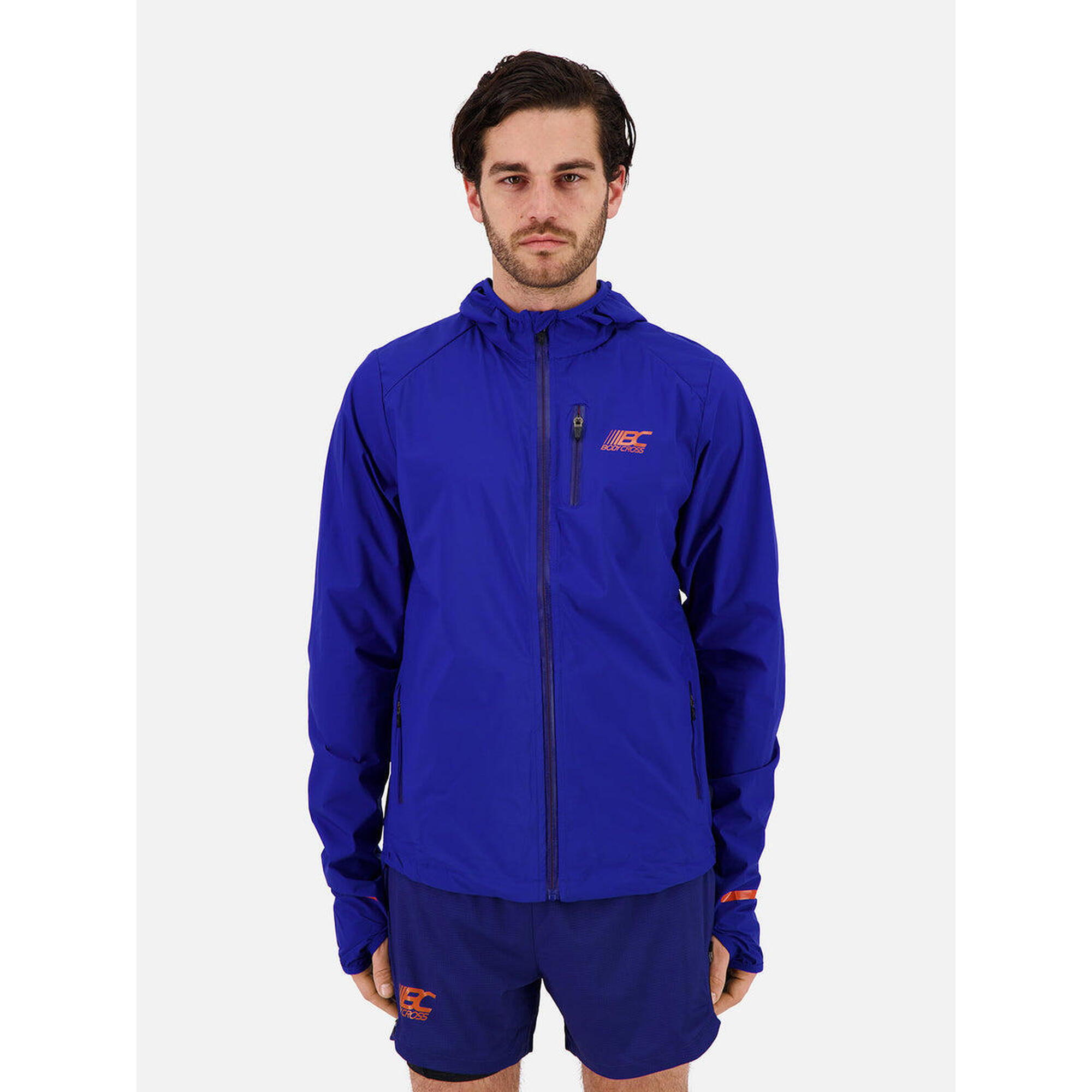 ORLANDO waterproof windbreaker electric blue