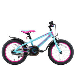 Bikestar, vélo pour enfants Urban Jungle, 16 pouces, violet / turquoise