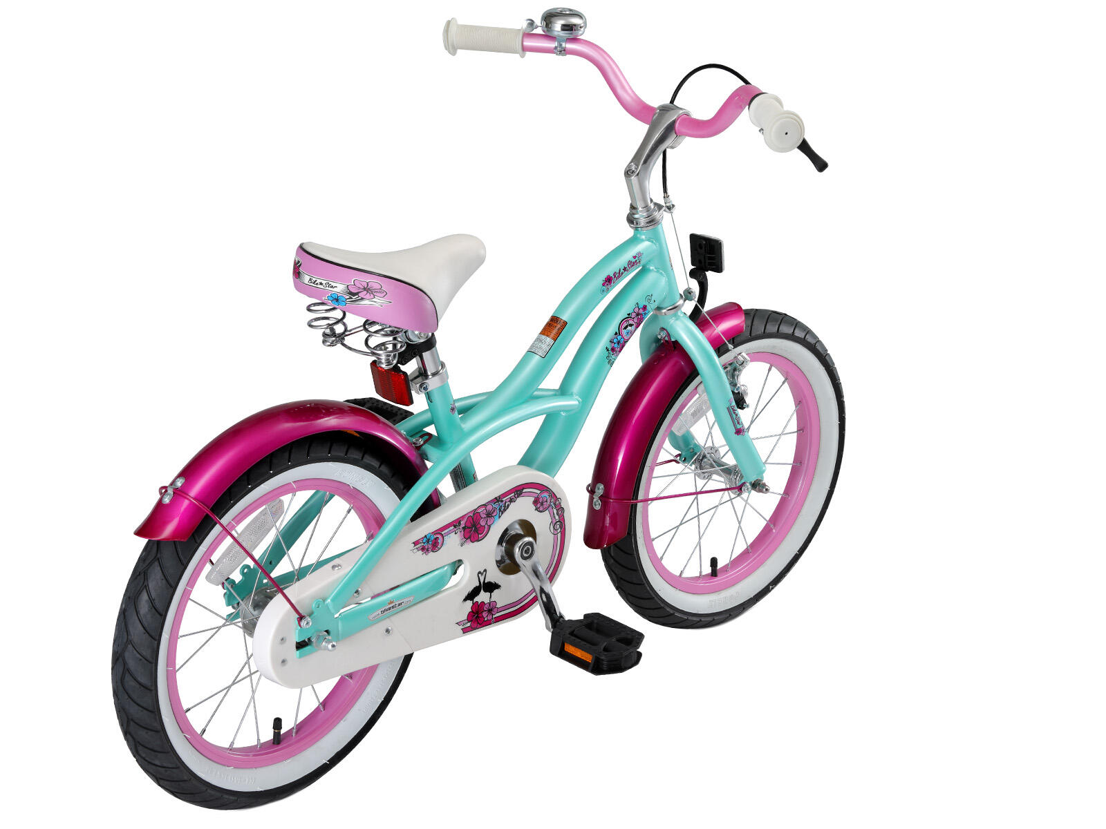 Kinderfiets 16 inch vanaf 4 - 6 jaar, Cruiser 2/5