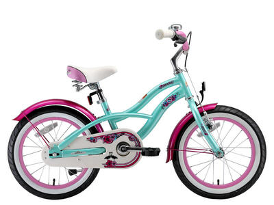 Kinderfiets 16 inch vanaf 4 - 6 jaar, cruiser