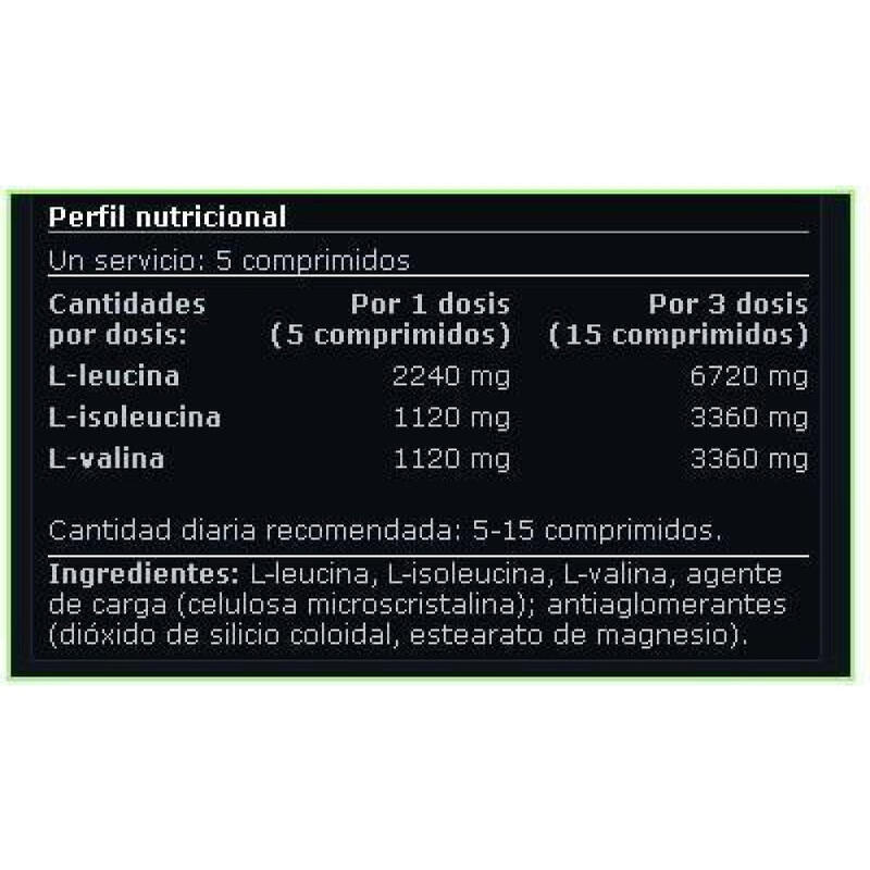 Scitec Nutrition - BCAA 6400 125 tabs - Aminoácidos ramificados - Leucina, isole