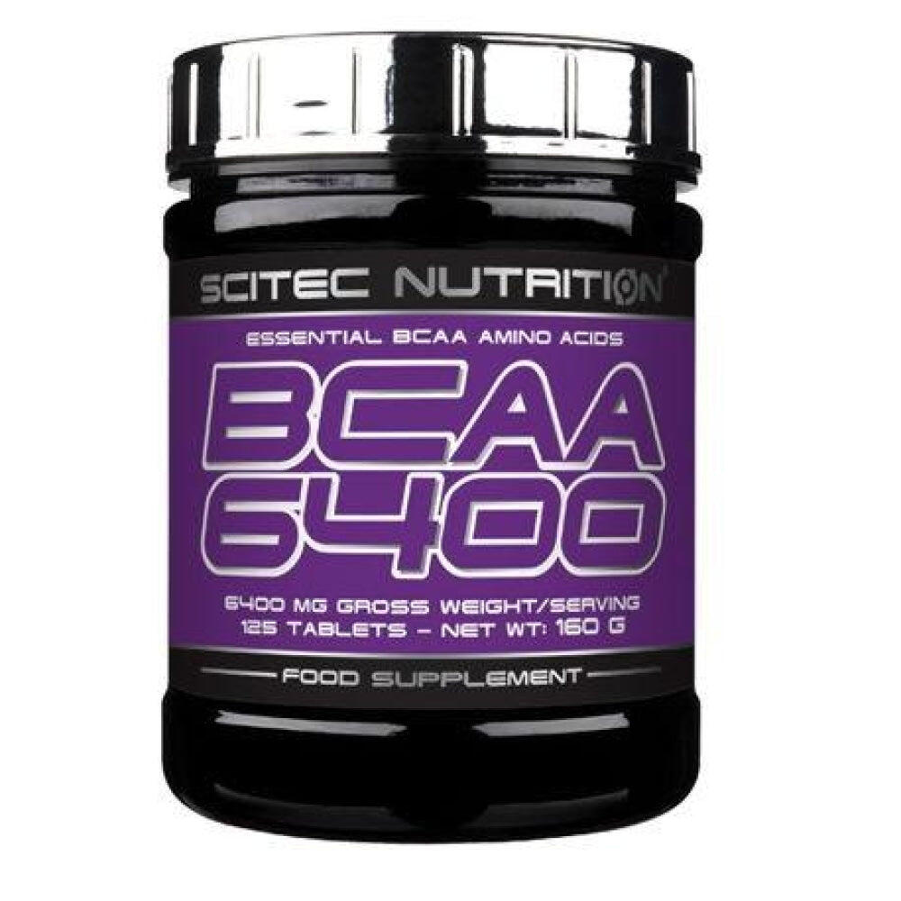 SCITEC NUTRITION Scitec Nutrition - BCAA 6400 125 tabs - Aminoácidos ramificados - Leucina, isole
