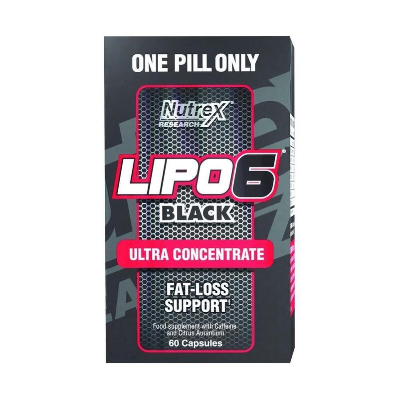 Spalacz tłuszczu Nutrex Lipo 6 Black Ultra Concentrate EU 60caps