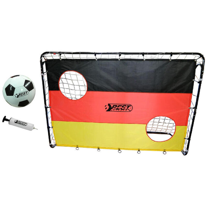 Best Sporting 11088 Fußballtor Tor Set Deutschland und Ball