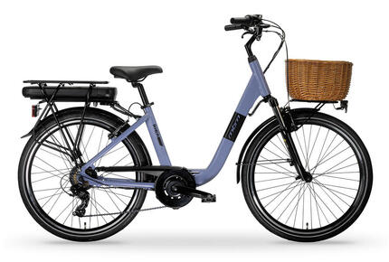 Elektro-Citybike RHEA 26 Zoll, blau
