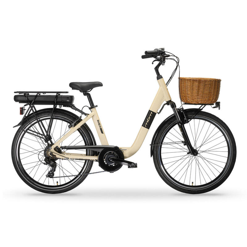 MBM Elektro-Citybike RHEA  26 Zoll, creme