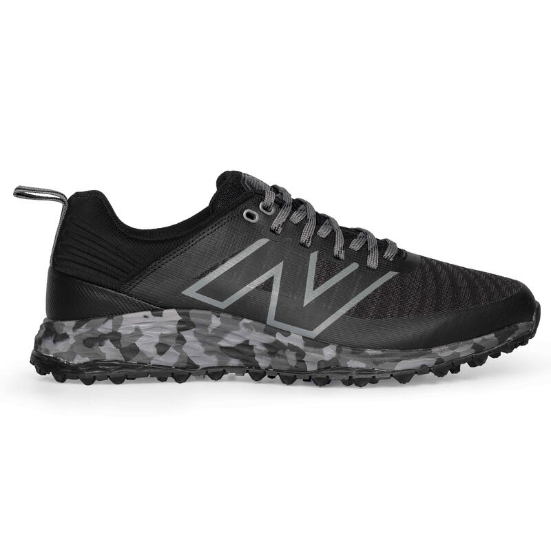 Scarpe da golf da uomo New Balance Fresh Foam Contend V2 2024, nere/grigie