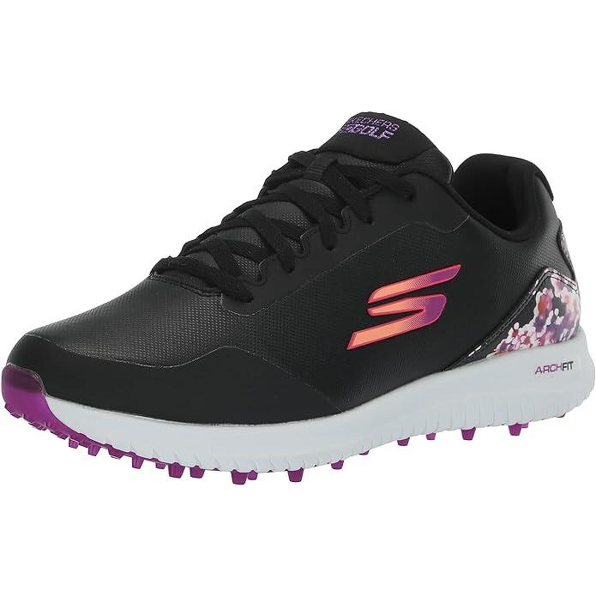 Skechers Go Golf MAX 3 golfschoenen voor dames, zwart/veelkleurig