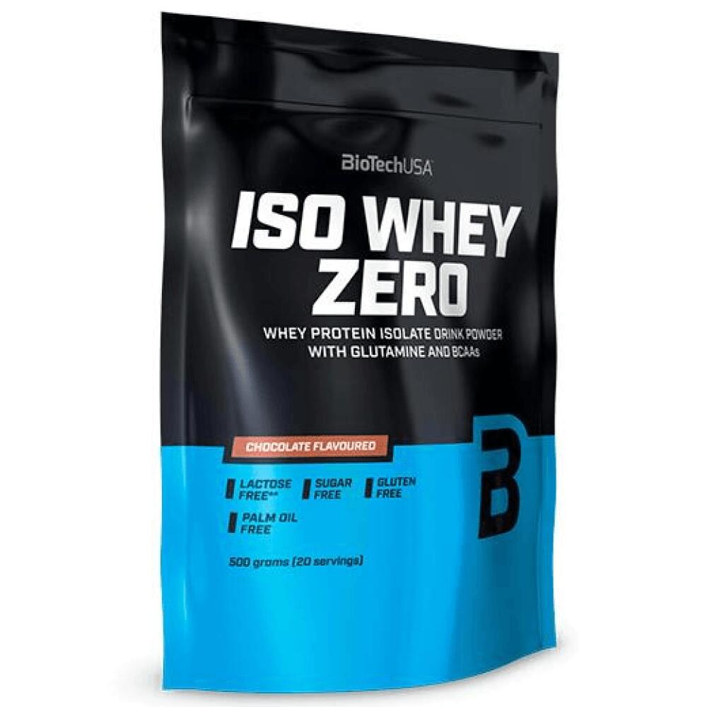 BIOTECHUSA Proteína Iso Whey Zero 500g Chocolate - Biotech Portugal