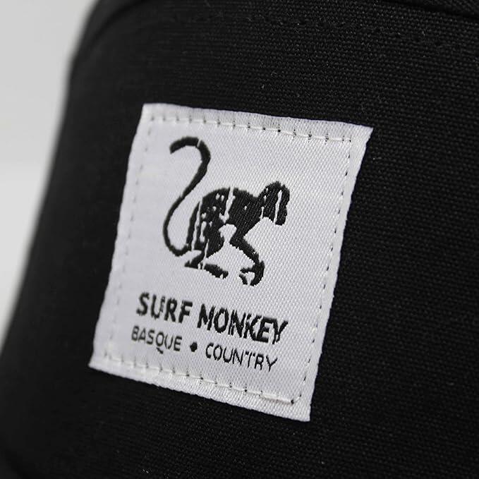 Casquette 5 panneaux - Visière plate - Jockey / Taille unique (Noir) 3/5