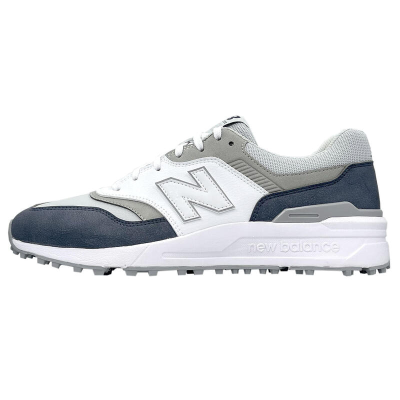 New Balance G 997 SL 2024, Zapatos de Golf Hombre, Blanco/Marino