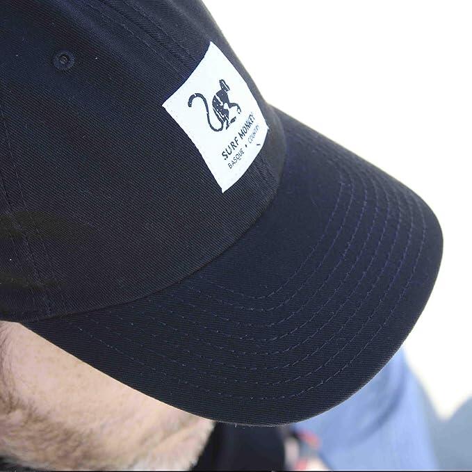 Gorra Béisbol - Algodón - Sin estructura / Adulto / Talla única (Negro) 5/6