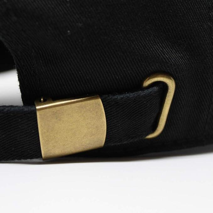 Gorra Béisbol - Algodón - Sin estructura / Adulto / Talla única (Negro) 4/6