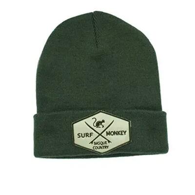 Beanie gebreide muts - one size - (zwart)
