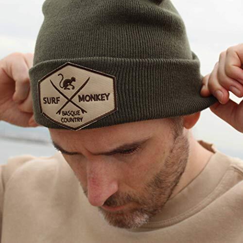 Beanie-Strickmütze – Einheitsgröße – (Olivgrün) 4/5