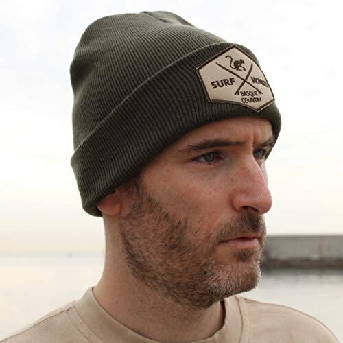 Beanie-Strickmütze – Einheitsgröße – (Olivgrün) 3/5