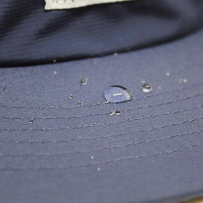 Casquette de running 5 panneaux – imperméable – adulte (Bleu) 7/7