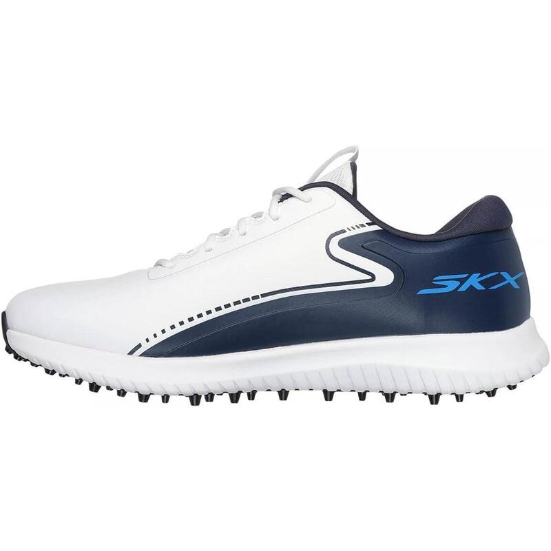 Skechers Go Golf MAX 3 Arch Fit da uomo, bianco/blu