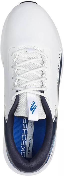 Skechers Go Golf MAX 3 Arch Fit heren, wit/blauw 4/5