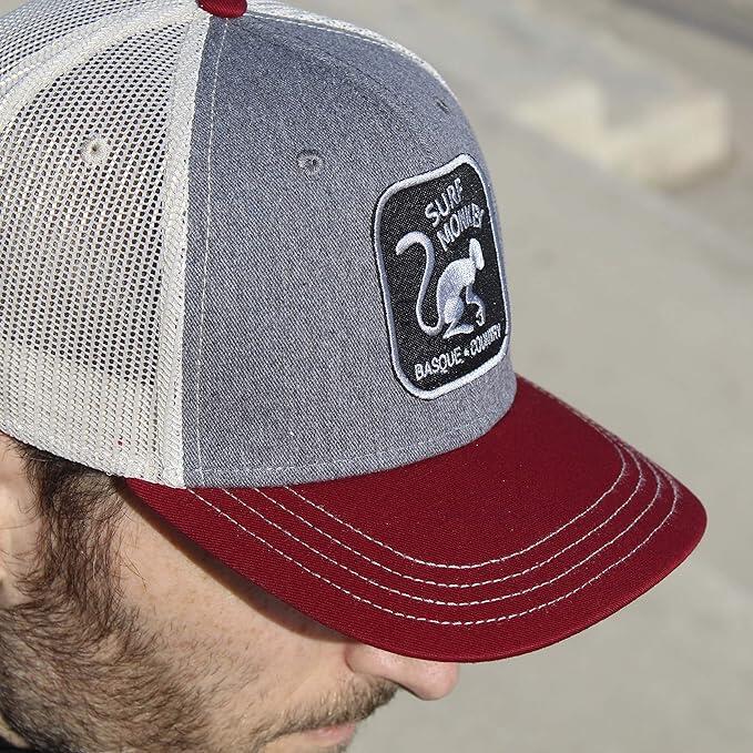 Casquette Trucker - 6 Panneaux / Adulte / Taille Unique (Marron/Beige) 5/7