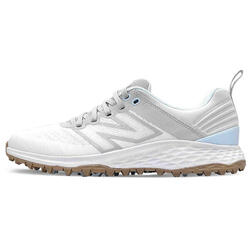 New Balance Fresh Foam Contend V2 2024, Zapatos de Golf Mujer, Blanco/Gris