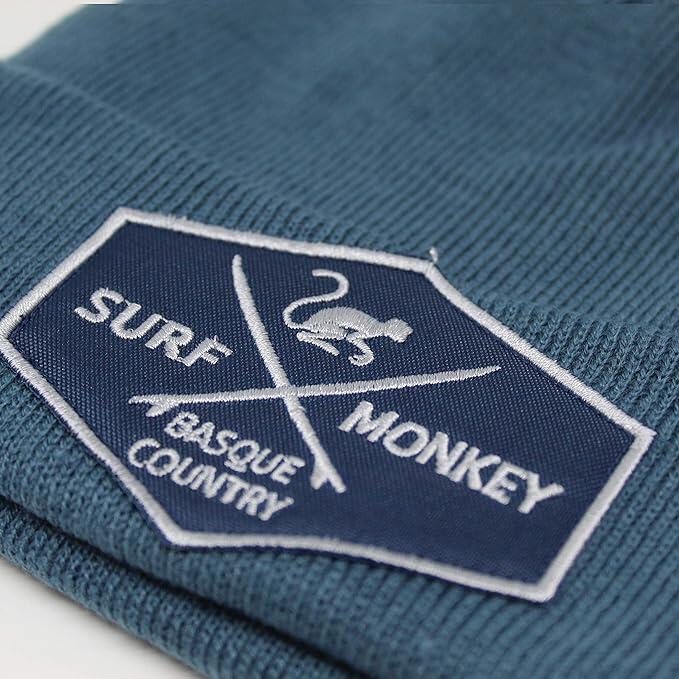 Beanie-Strickmütze – Einheitsgröße – (Marineblau) 2/5