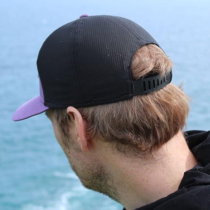 Casquette trucker de montagne et trekking – résistante à l’eau (Bordeaux) 5/7