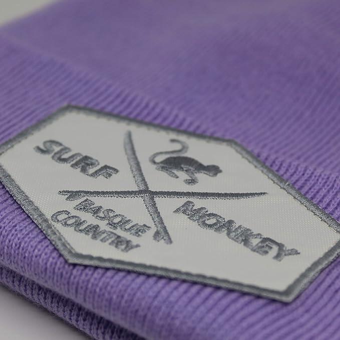 Beanie gebreide muts - One Size - (Lila) 2/4