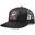 Gorra Tipo Trucker - Ajustable Snapback - 6 Paneles - (Negro)