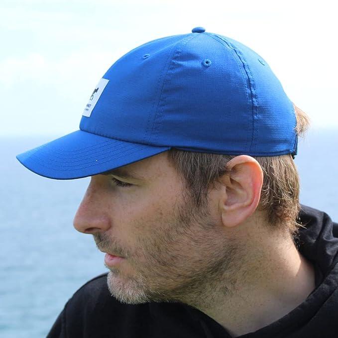 Casquette de sport -Dry-Tech -Résistante à l'eau / Adulte / Taille unique (Bleu) 6/7