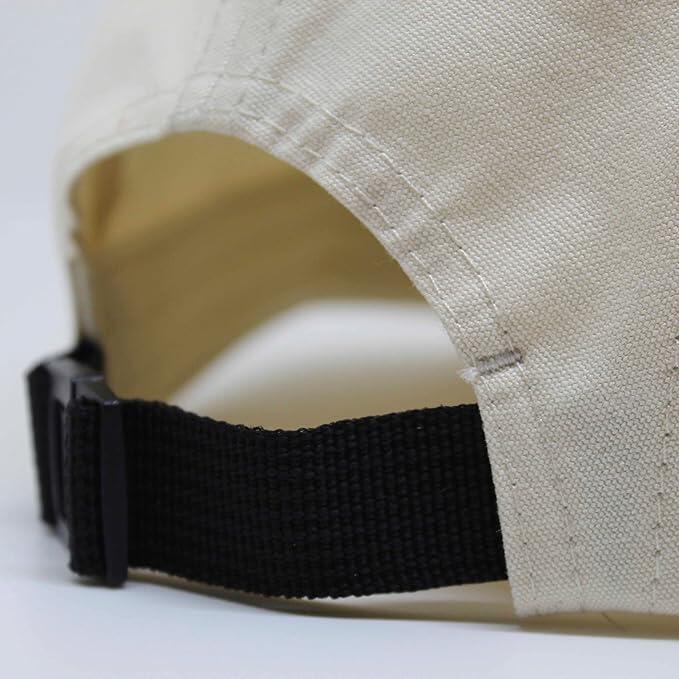 Gorra 5 Paneles - Visera Plana - Jockey / Adulto / Talla única (Beige Claro) 5/6