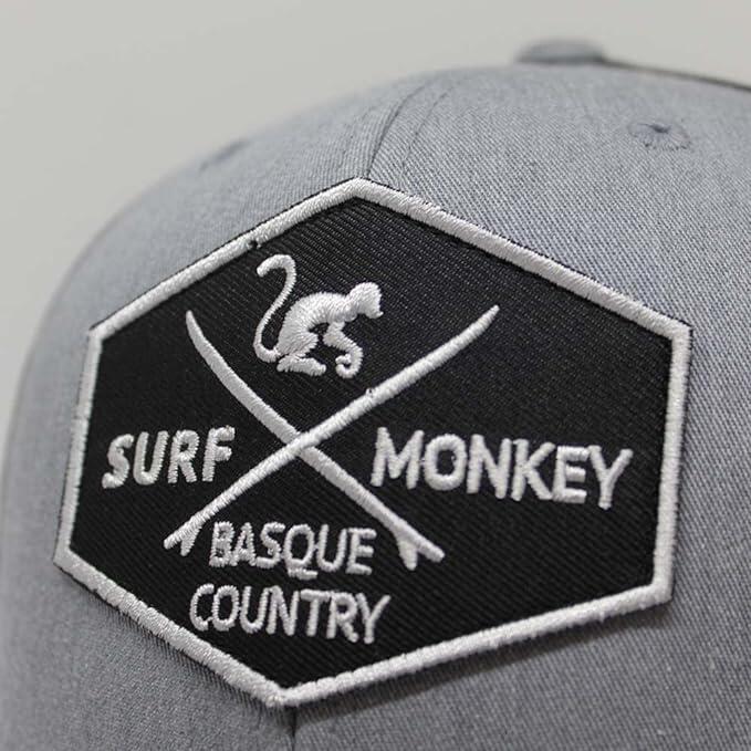 Casquette Trucker - 6 Panneaux / Adulte / Taille Unique (Gris/Noir) 4/6