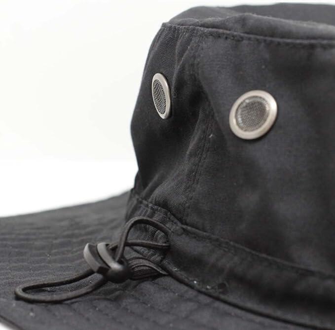 Gorro Sombreo - Protección UPF50+ / Adulto / Talla única (Negro) 3/4