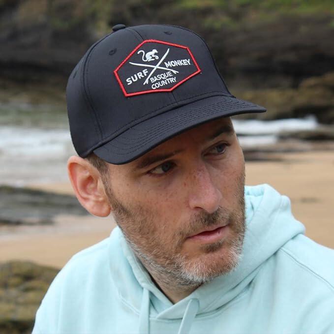 Gorra Sport - Protección UPF50+ - Nylon / Adulto / Talla única (Negro) 5/6