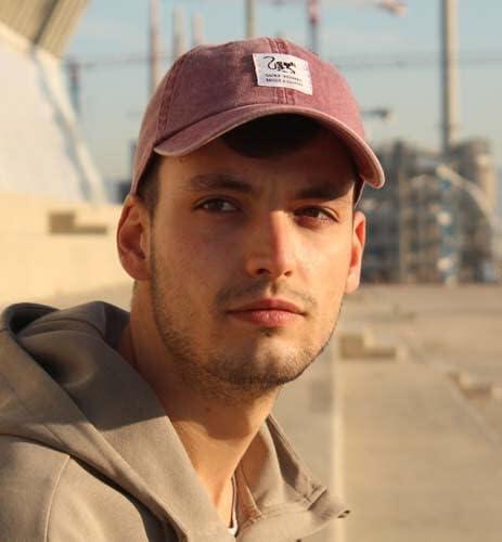 Gorra Béisbol -Aspecto Desgastado -Sin estructura /Adulto /Talla única (Granate) 5/6